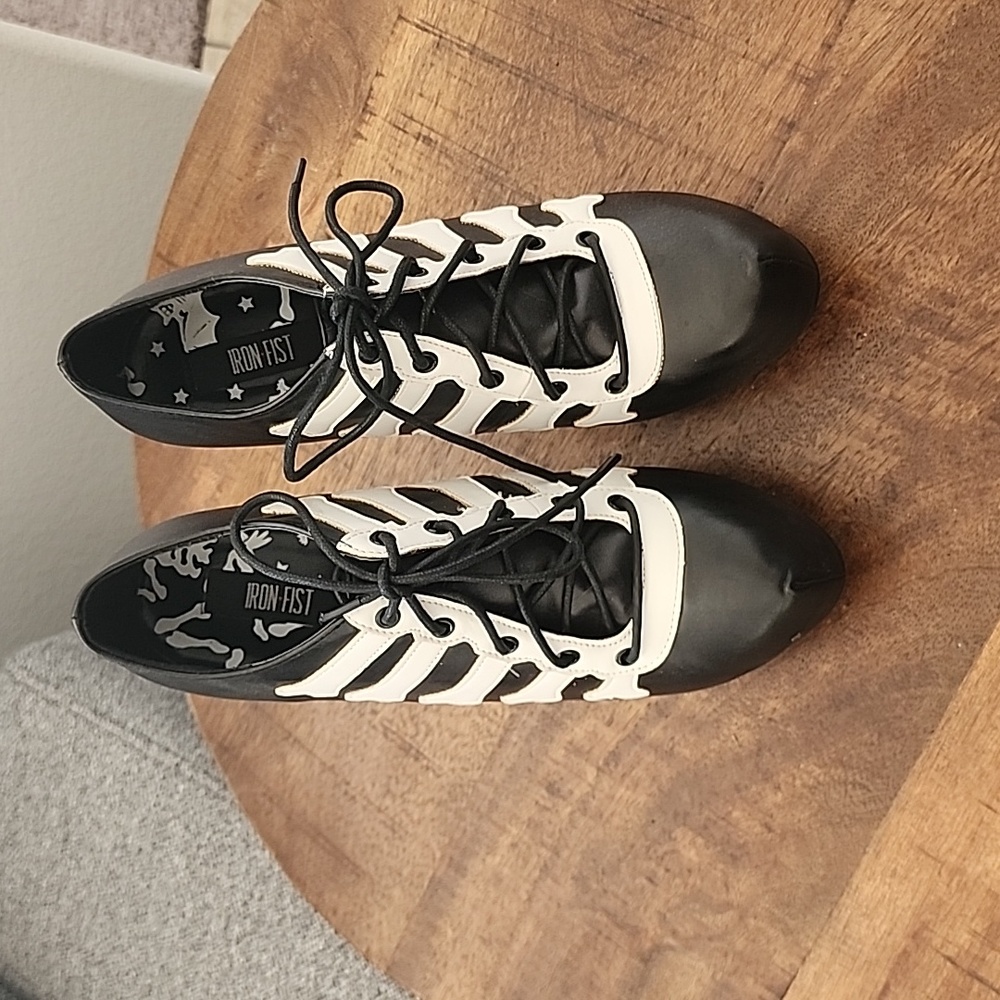 Iron Fist platform heels